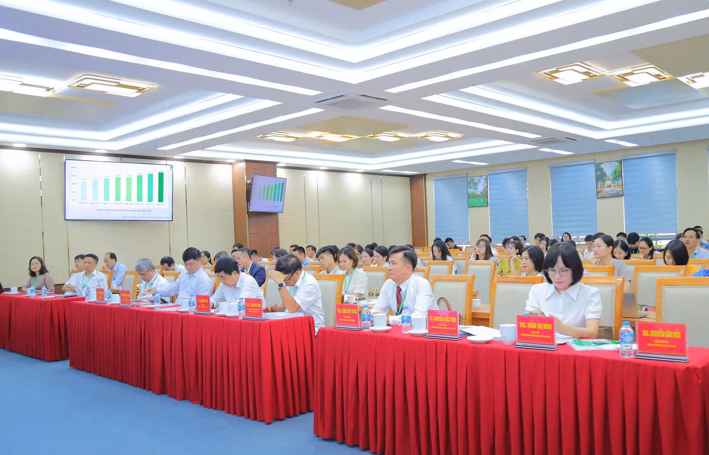 Toàn cảnh hội thảo khoa học quốc gia “Môi trường nông nghiệp, nông thôn và Phát triển bền vững”.