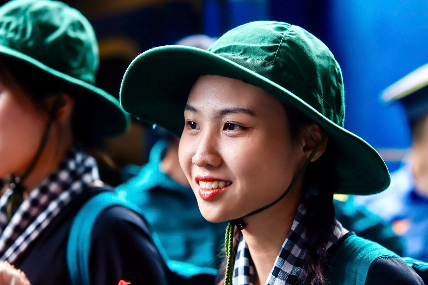 Nét đẹp khối nữ du kích miền Nam.