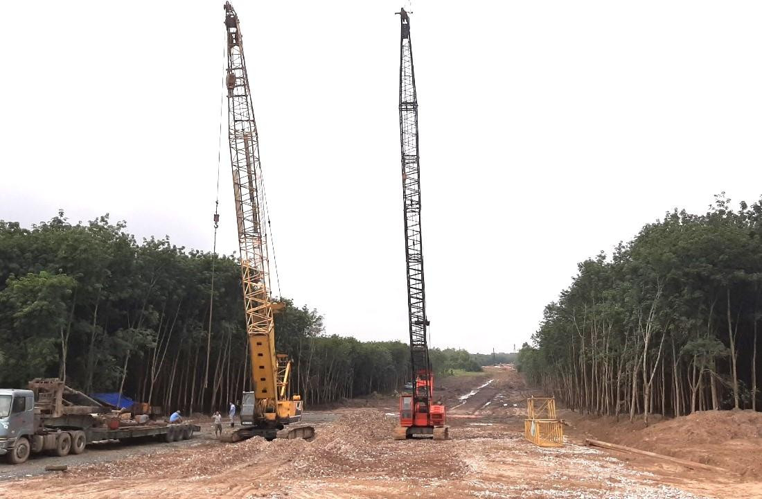 Công trình cầu đường nối Bình Dương và Tây Ninh có chiều dài hơn 800m