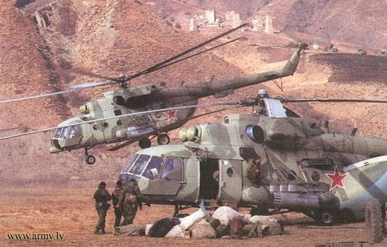 Mi-8 của Liên Xô tại Afghanistan