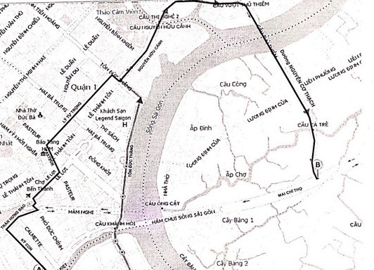 Xe máy lưu thông thế nào qua hầm Thủ Thiêm tối 2/9? ảnh 1
