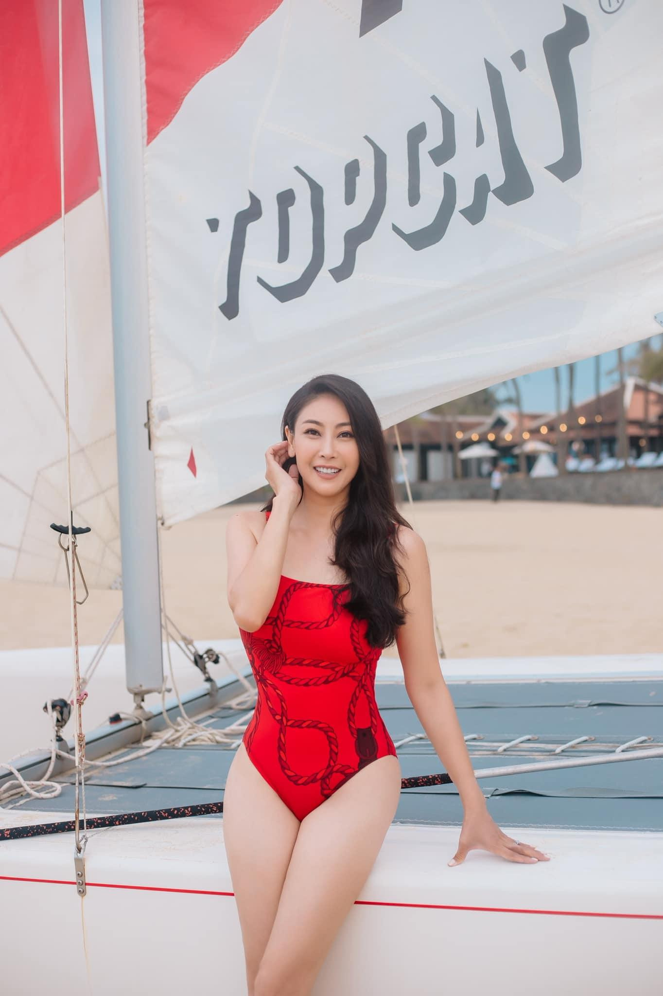 Bên cạnh việc ý thức giữ gìn vóc dáng thì gia đình hạnh phúc, viên mãn chính là yếu tố mang lại nét đẹp rạng rỡ, bền bỉ với thời gian của Hà Kiều Anh.