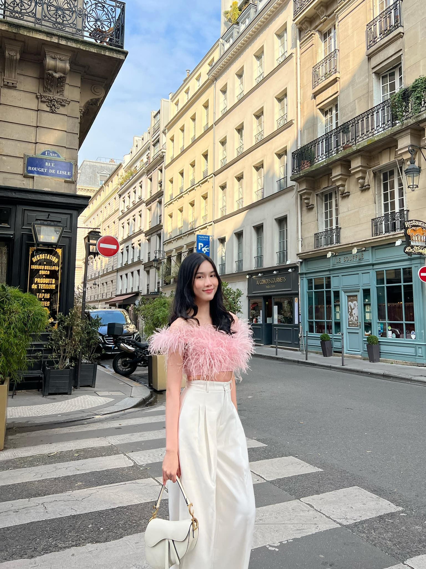 Người đẹp diện áo lông vũ màu hồng cực kỳ xinh đẹp, yêu kiều. Người đẹp diện áo lông vũ màu hồng cực kỳ xinh đẹp, yêu kiều.