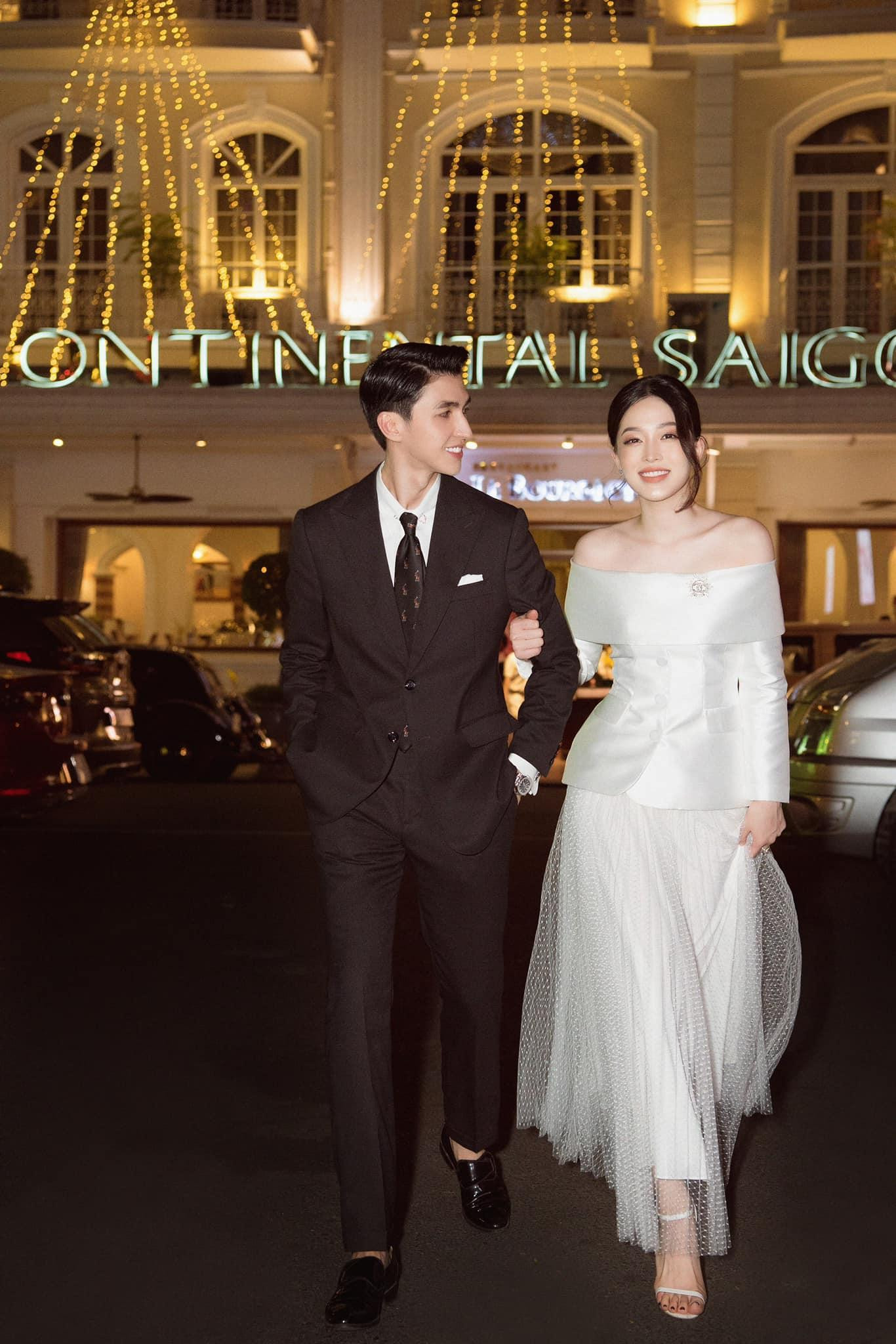 Á hậu Phương Nga rạng rỡ khi sánh vai bạn trai Bình An.