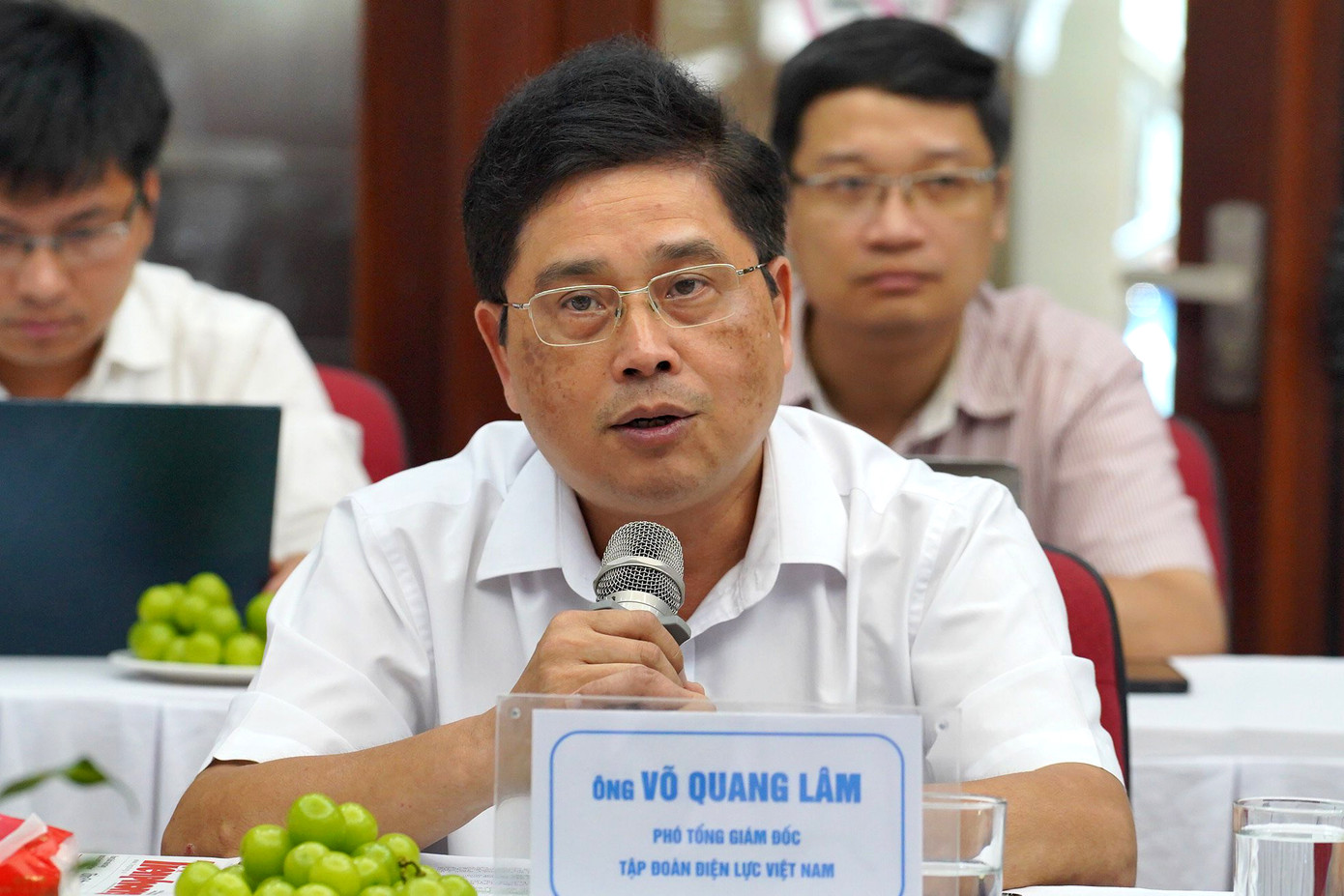 Ông Võ Quang Lâm, Phó Tổng Giám đốc Tập đoàn Điện lực Việt Nam Ông Võ Quang Lâm, Phó Tổng Giám đốc Tập đoàn Điện lực Việt Nam