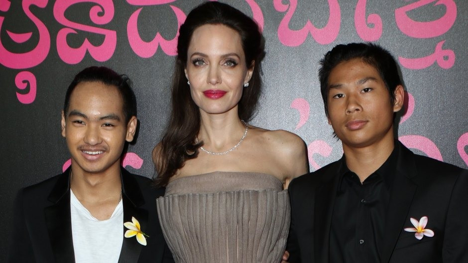Angelina Jolie có hai con trai nuôi đồng hành trong quá trình quay phim Maria.