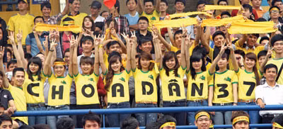 Hiếm đội bóng nội nào có được lượng CĐV nhiệt thành như SLNA 