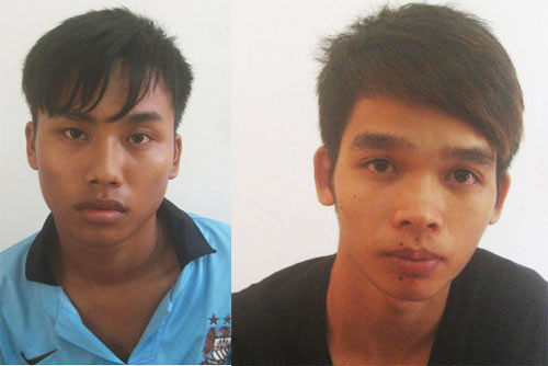 Đối tượng Nguyễn Trí Đức và Đào Văn Long.