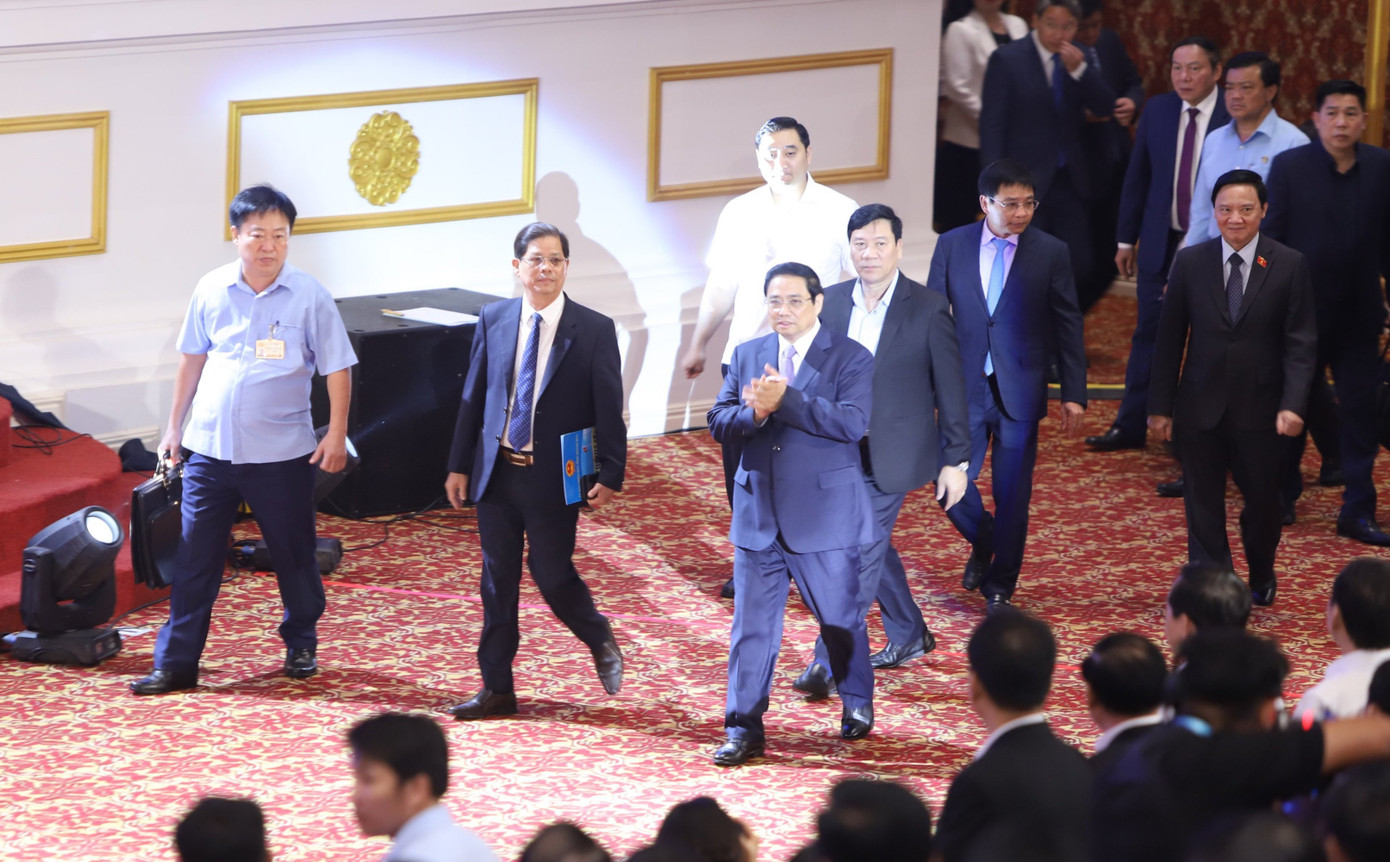 Thủ tướng Chính phủ Phạm Minh Chính cũng nhiều lãnh đạo Trung ương tham dự Hội nghị công bố quy hoạch và xúc tiến đầu tư vào Khánh Hòa năm 2023. Thủ tướng Chính phủ Phạm Minh Chính cũng nhiều lãnh đạo Trung ương tham dự Hội nghị công bố quy hoạch và xúc tiến đầu tư vào Khánh Hòa năm 2023.