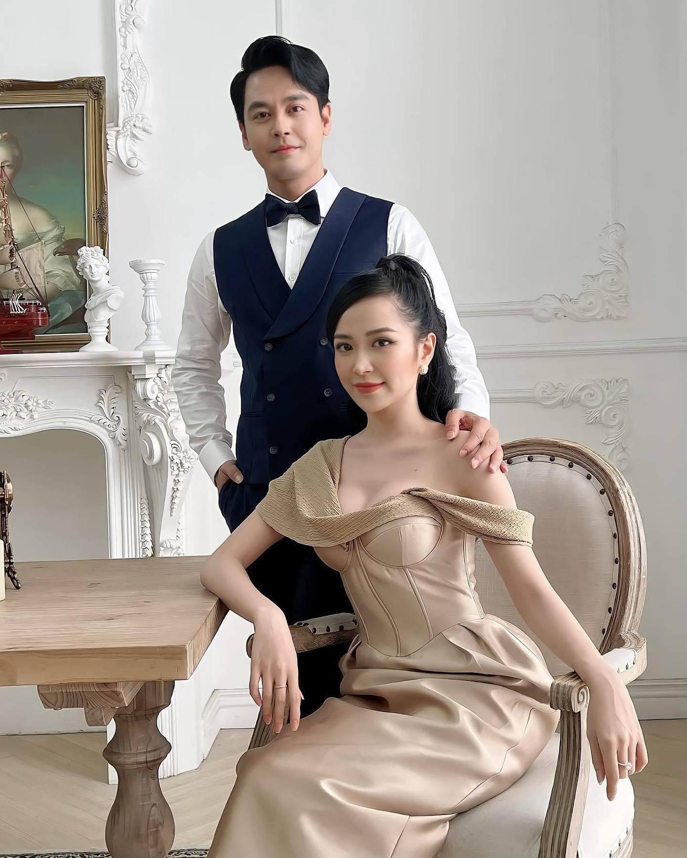 Kim Oanh và Phan Anh.