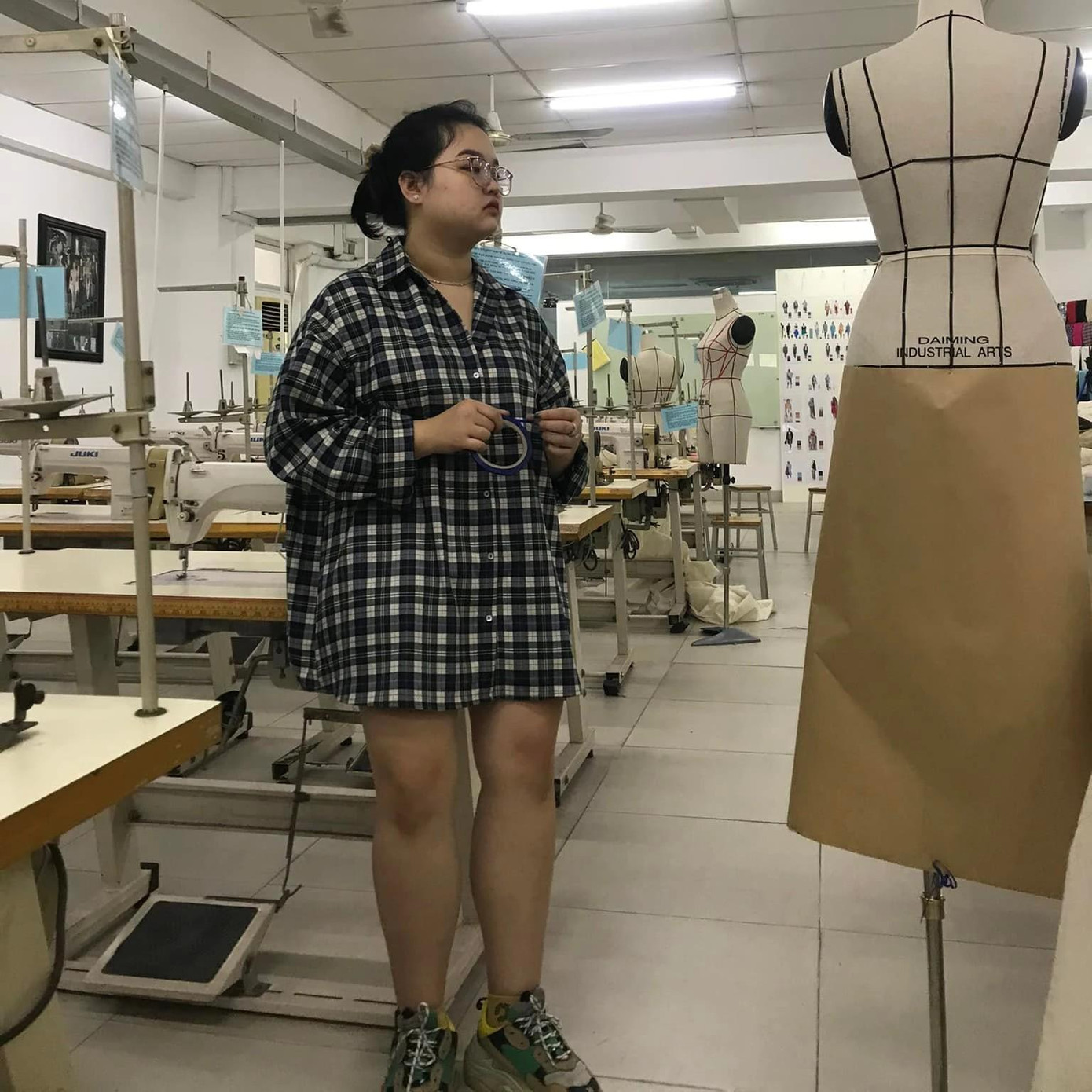 Hình ảnh của Nhi trước khi giảm cân.