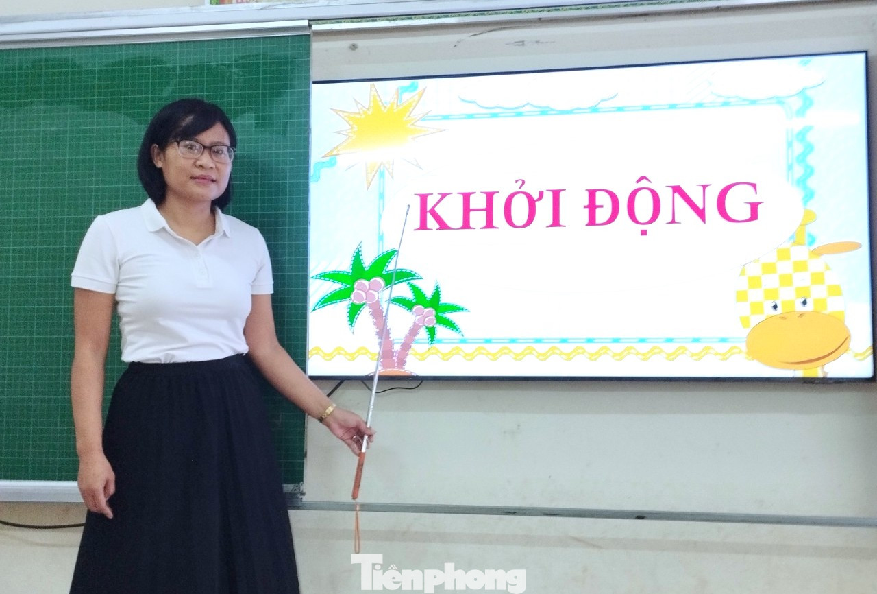 Cô giáo Lê Thị Dung.