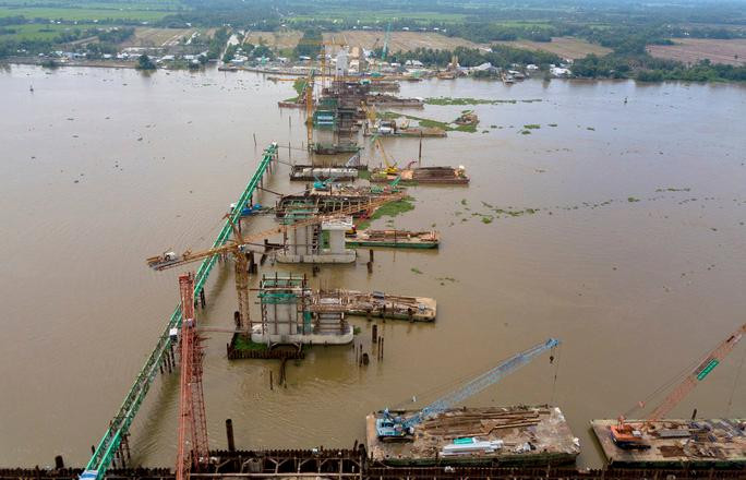 Ngắm siêu công trình thủy lợi Cái Lớn - Cái Bé trước “giờ G” khánh thành - Ảnh 8.