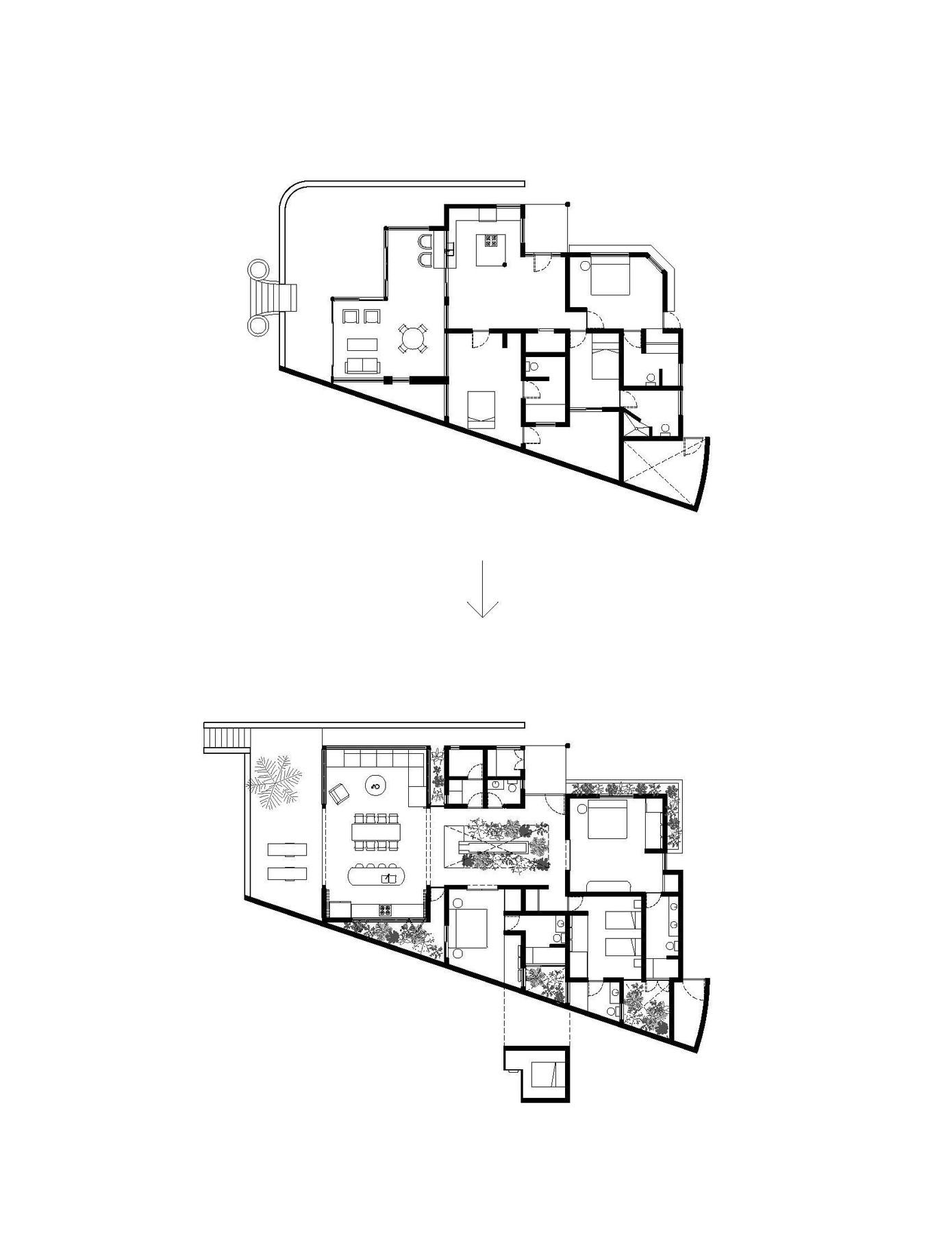 Bản vẽ mặt bằng căn nhà