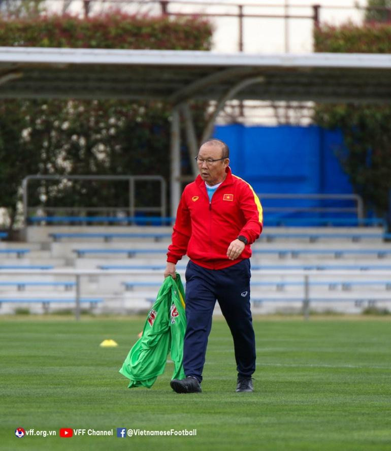 HLV Park Hang Seo khẳng định đội tuyển Việt Nam &quot;có bao nhiêu chơi bấy nhiêu&quot;.