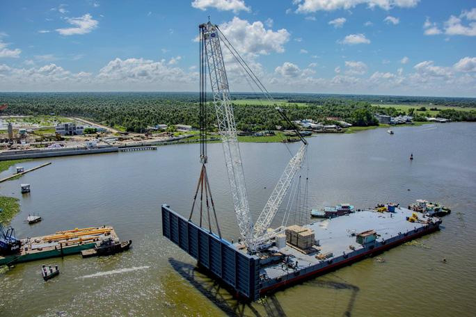 Ngắm siêu công trình thủy lợi Cái Lớn - Cái Bé trước “giờ G” khánh thành - Ảnh 16.