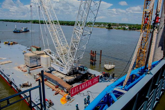 Ngắm siêu công trình thủy lợi Cái Lớn - Cái Bé trước “giờ G” khánh thành - Ảnh 3.