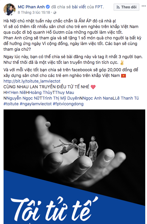 Lan truyền điều tử tế gây quỹ dựng sân chơi trẻ em nghèo ảnh 1