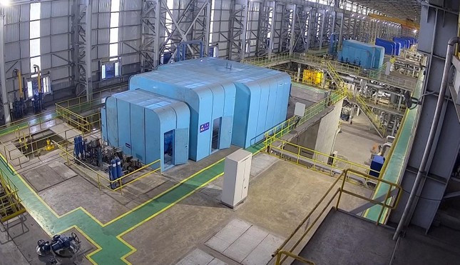 Nhà máy Nhiệt điện tại Dung Quất đã góp phần đáp ứng 80% nhu cầu điện toàn Khu liên hợp