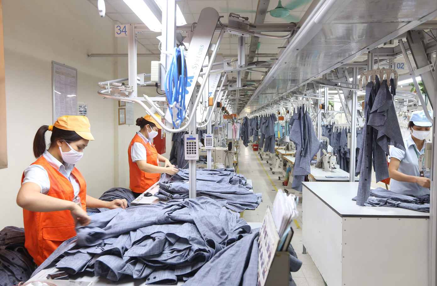Dệt may đối diện khó khăn chưa từng có. Ảnh: Như Ý. Dệt may đối diện khó khăn chưa từng có. Ảnh: Như Ý.