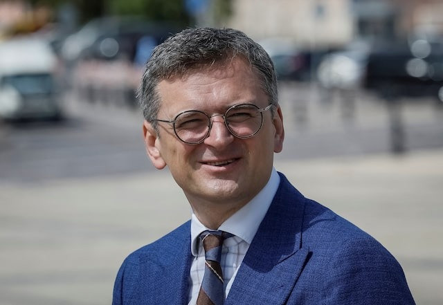 Ngoại trưởng Ukraine Dmytro Kuleba. (Ảnh: Reuters)