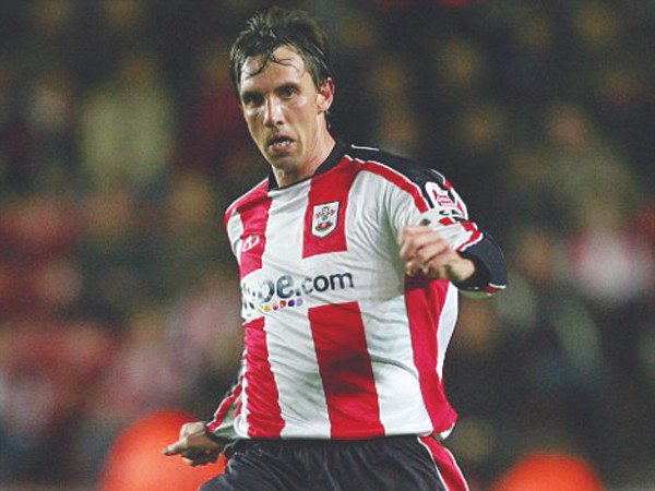 Lundekvam ngày còn thi đấu cho Southampton. Ảnh: Getty Images