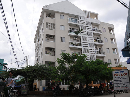 Một chung cư dành cho CBCNV thu nhập thấp ở quận 6, TP HCM vừa được đưa vào sử dụng Ảnh: Hồng Thúy