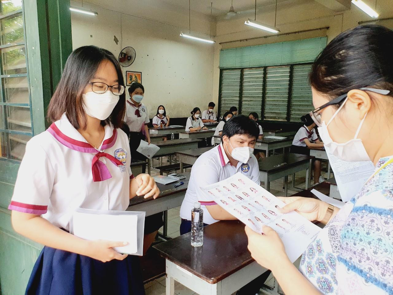 Thí sinh dự thi kỳ thi tốt nghiệp THPT tại TPHCM Thí sinh dự thi kỳ thi tốt nghiệp THPT tại TPHCM