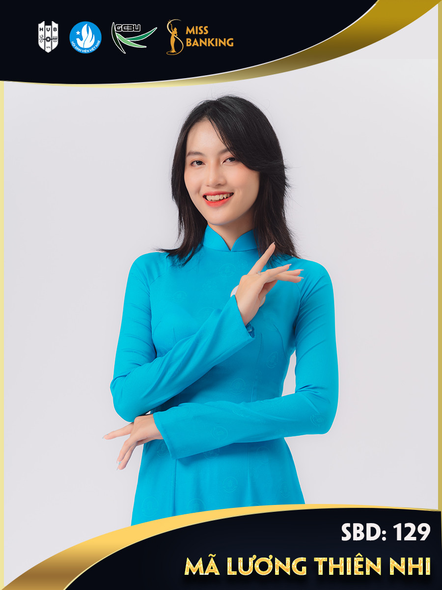 Thiên Nhi vừa tham dự đêm chung kết cuộc thi Miss Banking năm 2022 do Trường ĐH Ngân hàng TPHCM tổ chức. Đây là sân chơi sắc đẹp, trí tuệ dành cho nữ sinh nhằm chọn ra những gương mặt tài, sắc đại diện cho Trường ĐH Ngân hàng TPHCM thực hiện sứ mệnh lan tỏa yêu thương, trao giá trị cộng đồng