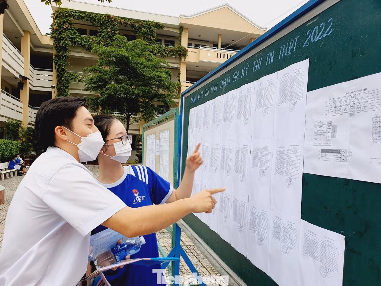 Thí sinh tham dự kỳ thi tốt nghiệp THPT năm 2022 tại TPHCM