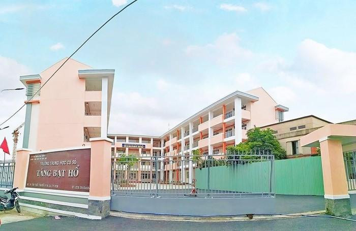 Trường THCS Tăng Bạt Hổ, quận 4, TPHCM (ảnh: website trường) Trường THCS Tăng Bạt Hổ, quận 4, TPHCM (ảnh: website trường)