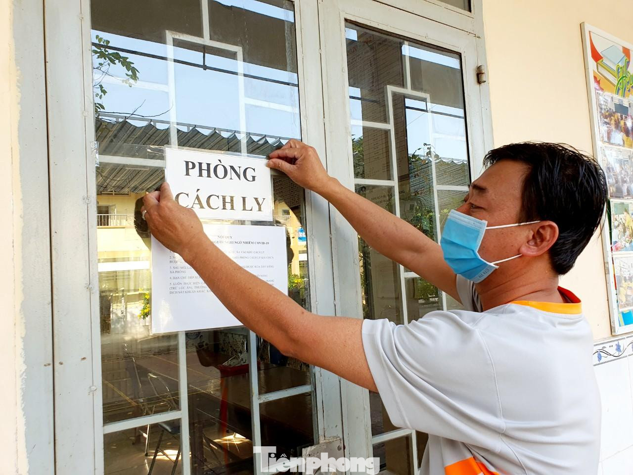 Phòng cách ly được chuẩn bị chu đáo Phòng cách ly được chuẩn bị chu đáo