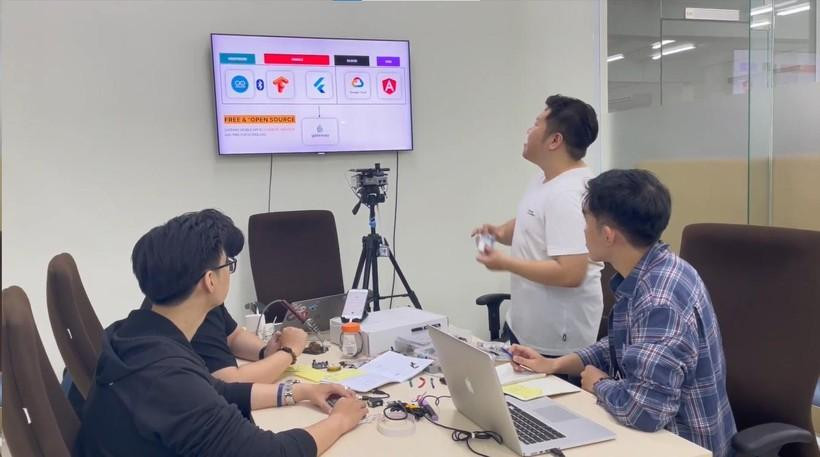 Các thành viên trong quá trình thực hiện dự án Gateway Các thành viên trong quá trình thực hiện dự án Gateway