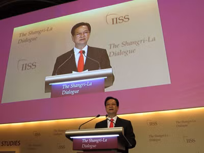 Thủ tướng Nguyễn Tấn Dũng phát biểu tại đối thoại Shangri-La 2013