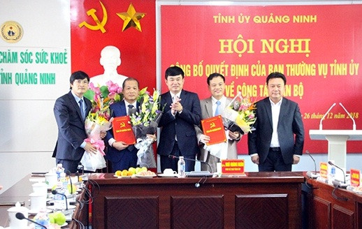 Điều động, bổ nhiệm nhân sự 8 địa phương ảnh 1