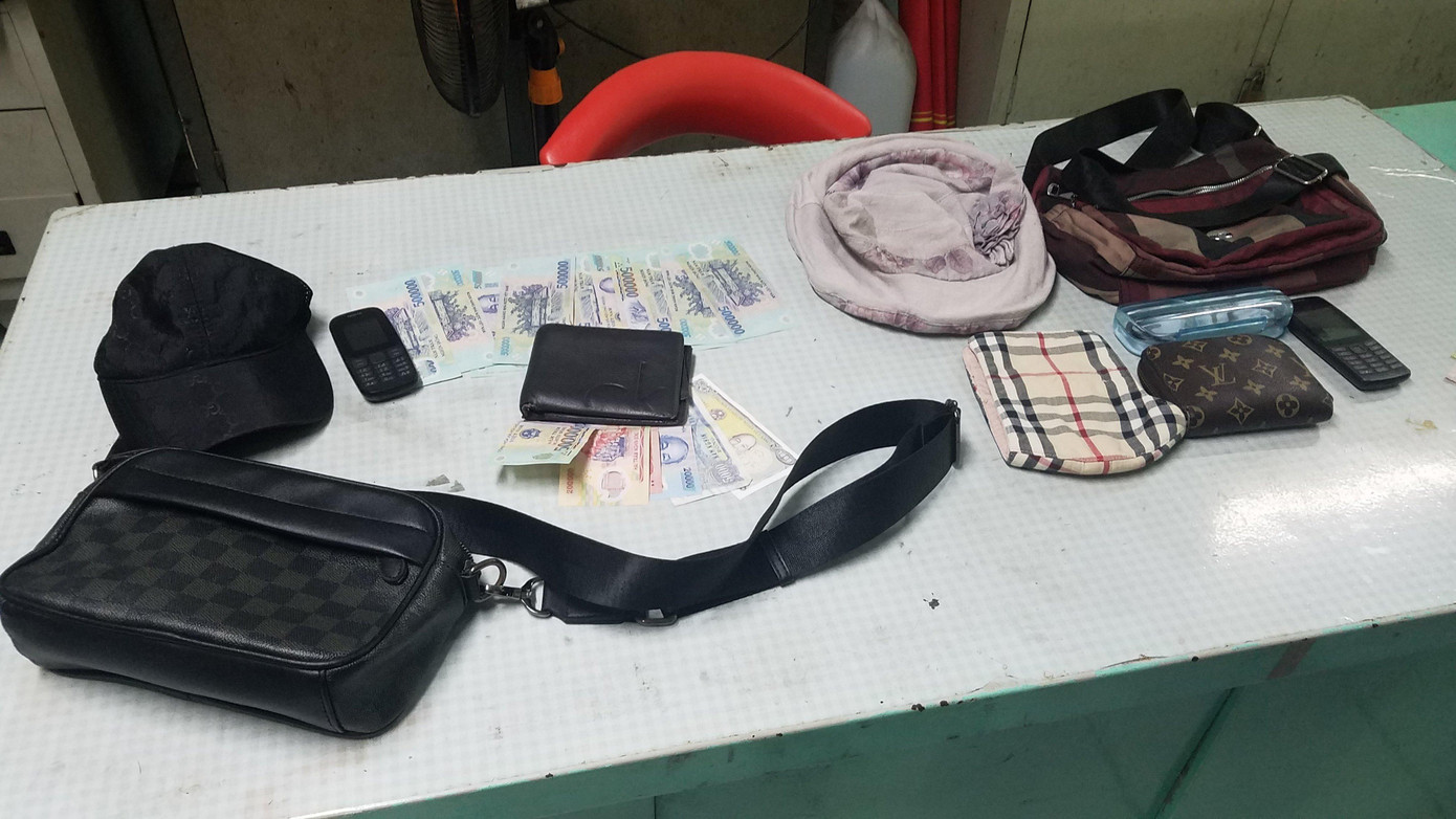 Tang vật bị thu giữ.