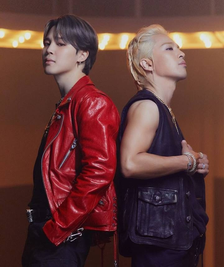 Taeyang và Jimin từng kết hợp với nhau trong ca khúc VIBE.