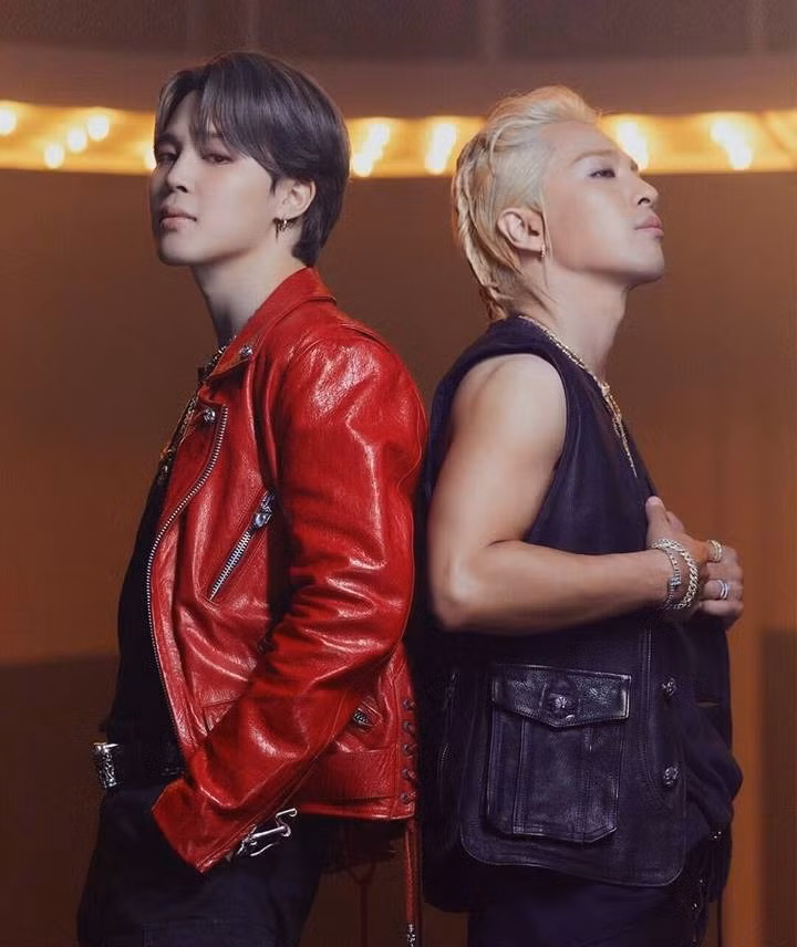 Taeyang và Jimin từng kết hợp với nhau trong ca khúc VIBE.