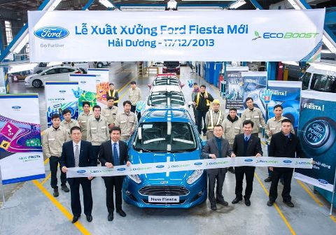 Ford Fiesta EcoBoost được lắp ráp tại Việt Nam