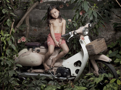 Một bức trong “Khu vườn nhặt” của Jamie Maxton-Graham