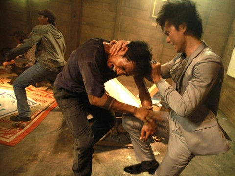 Một cảnh đấm đá trong phim