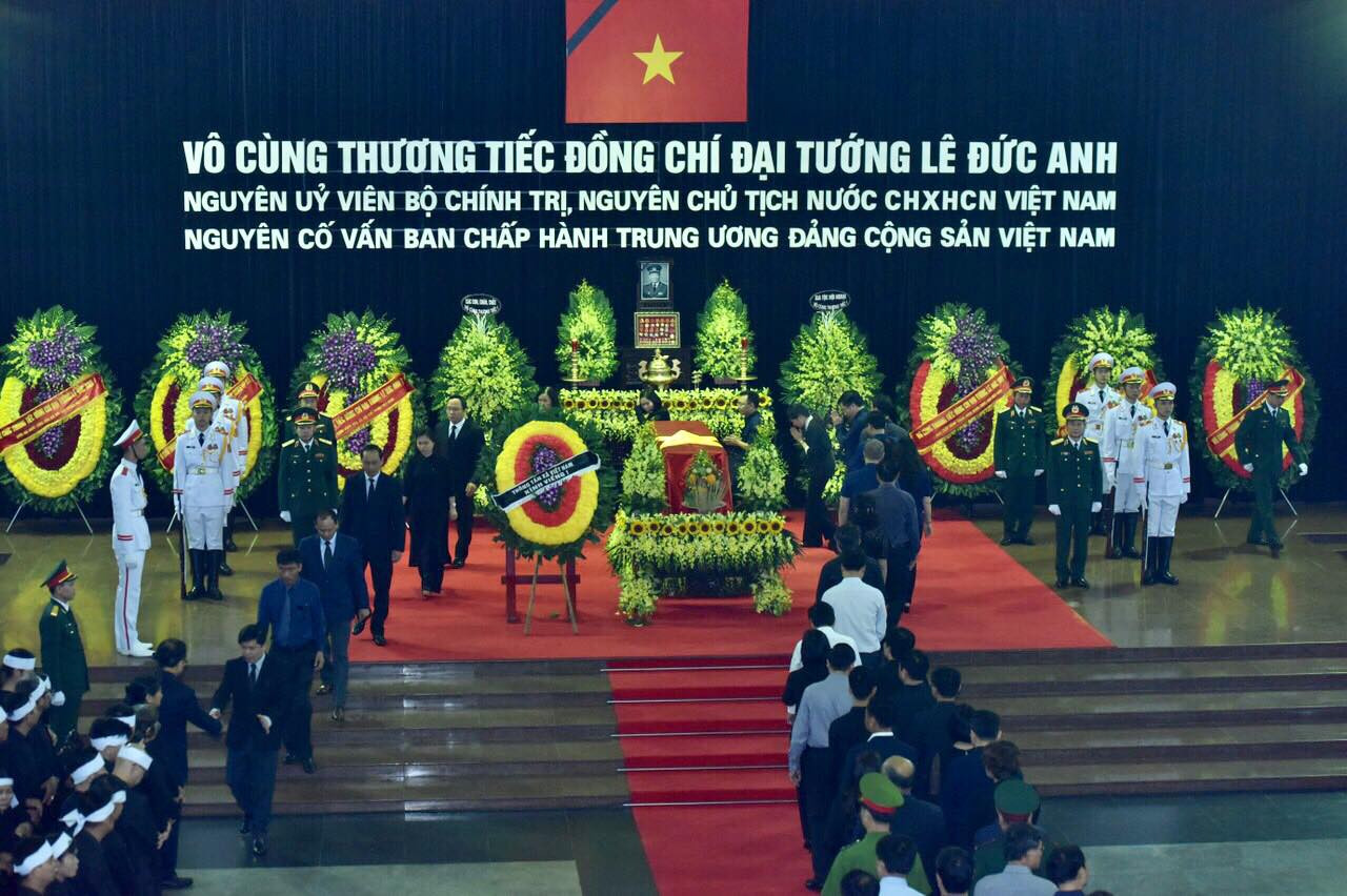Lễ viếng nguyên Chủ tịch nước Lê Đức Anh ảnh 32