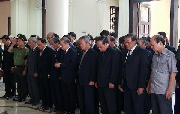 Lễ viếng nguyên Chủ tịch nước Lê Đức Anh ảnh 90
