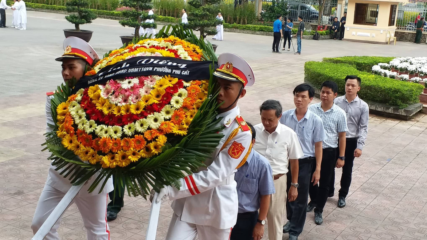 Lễ viếng nguyên Chủ tịch nước Lê Đức Anh ảnh 22