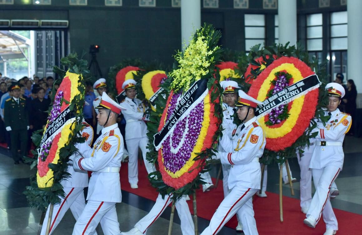 Lễ viếng nguyên Chủ tịch nước Lê Đức Anh ảnh 24