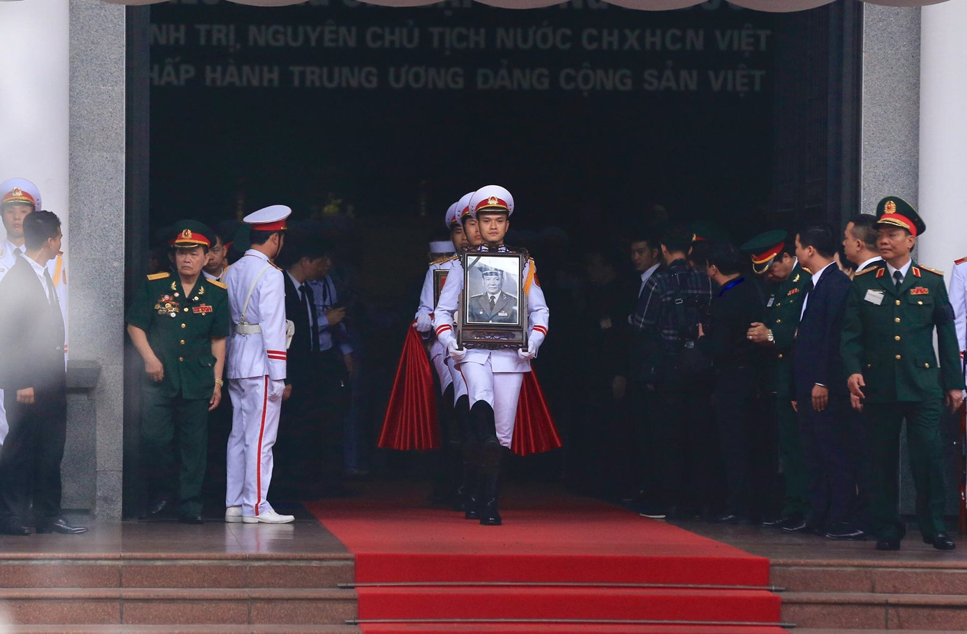 Lễ an táng nguyên Chủ tịch nước Lê Đức Anh ảnh 88