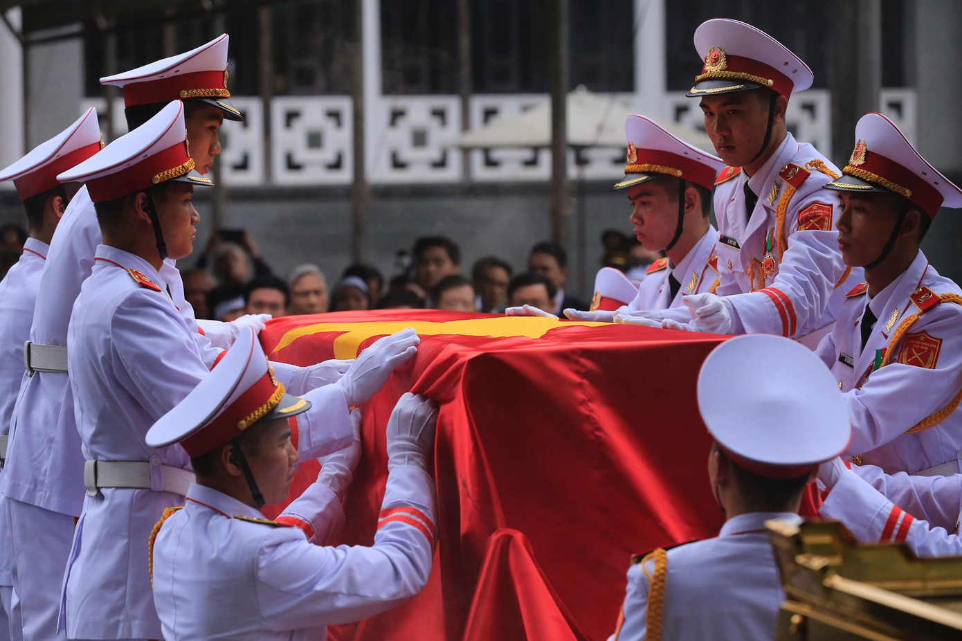 Lễ an táng nguyên Chủ tịch nước Lê Đức Anh ảnh 90