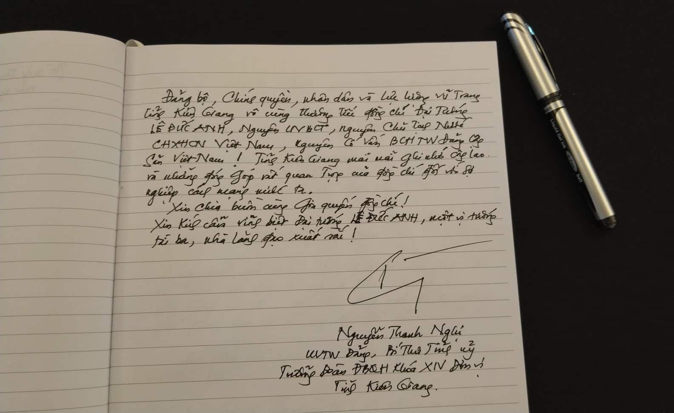 Lễ viếng nguyên Chủ tịch nước Lê Đức Anh ảnh 10