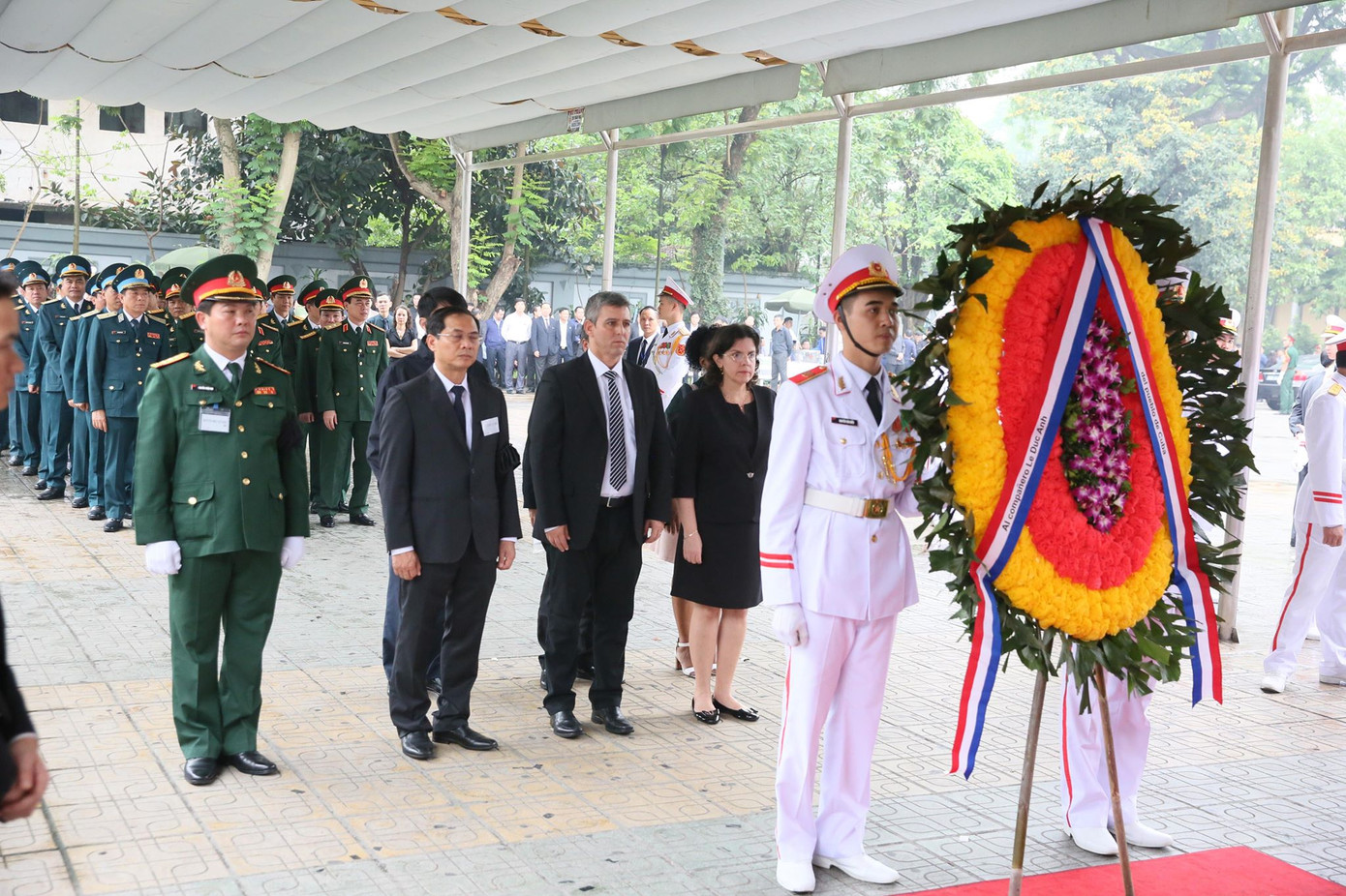 Lễ viếng nguyên Chủ tịch nước Lê Đức Anh ảnh 29