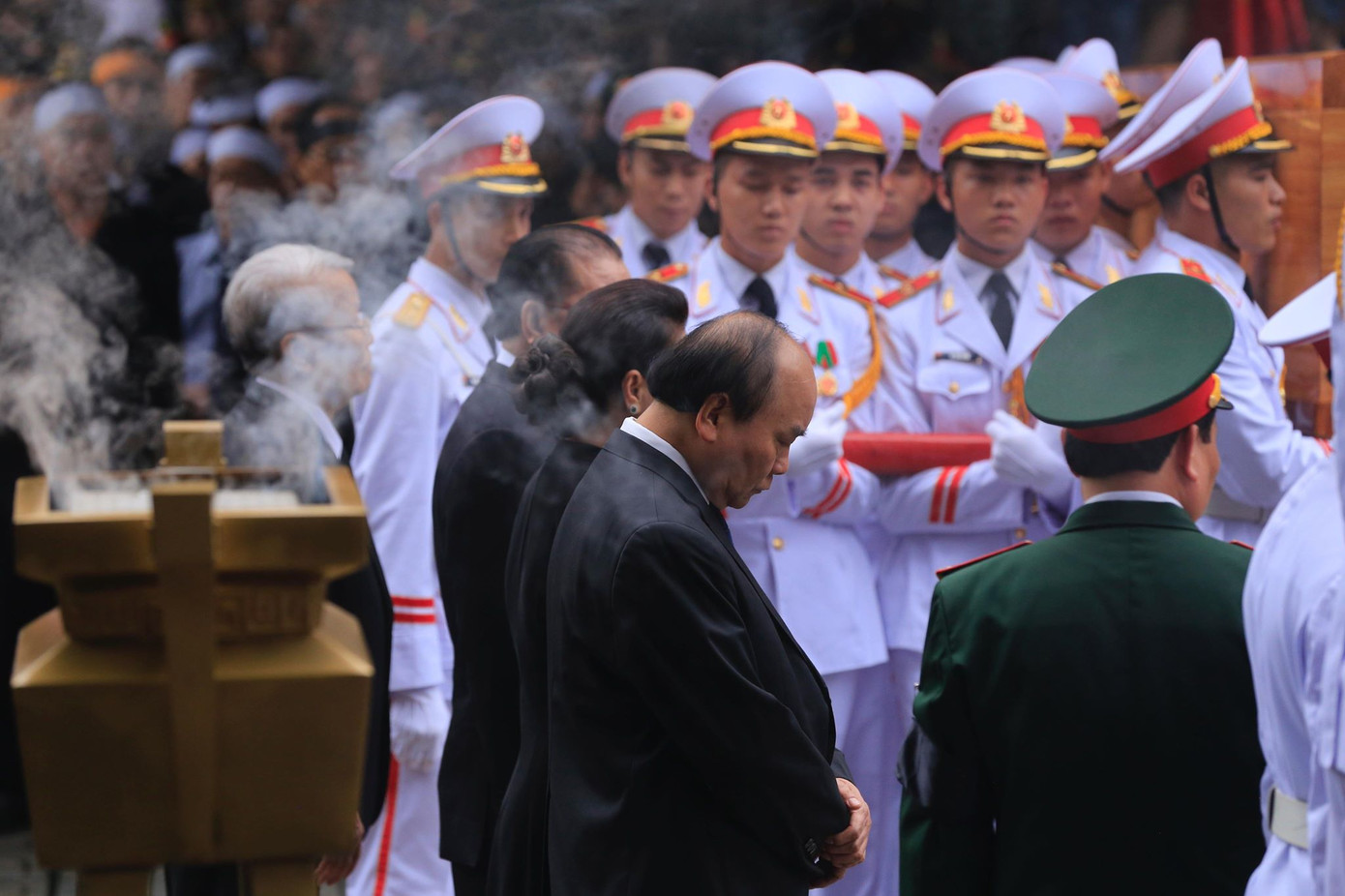 Lễ an táng nguyên Chủ tịch nước Lê Đức Anh ảnh 94